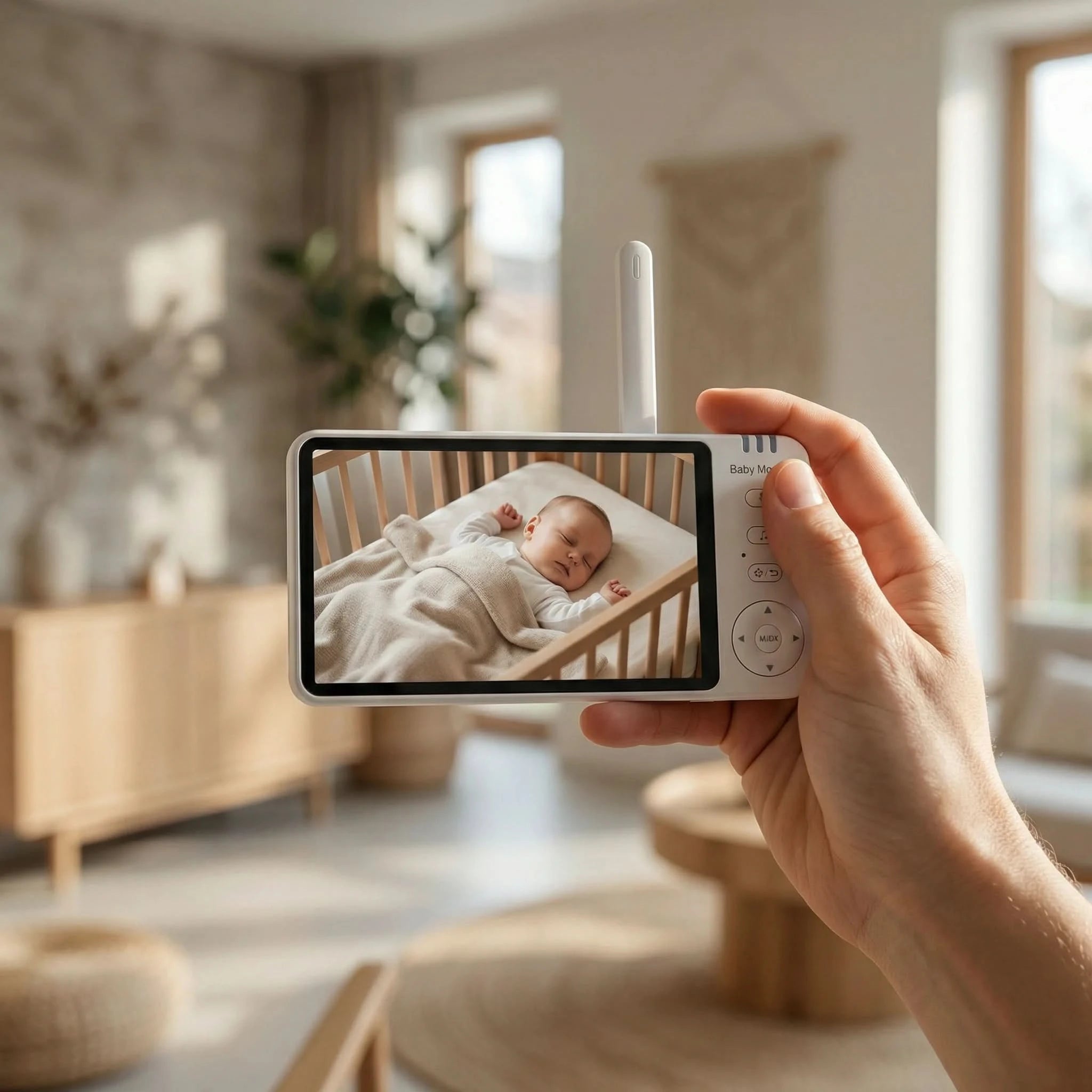 Amari - Premium Baby Monitor met HD Camera & 5" Scherm